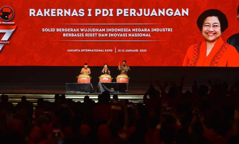 Presiden Resmikan Pembukaan Rakernas I PDIP 4 Rakernas I PDIP