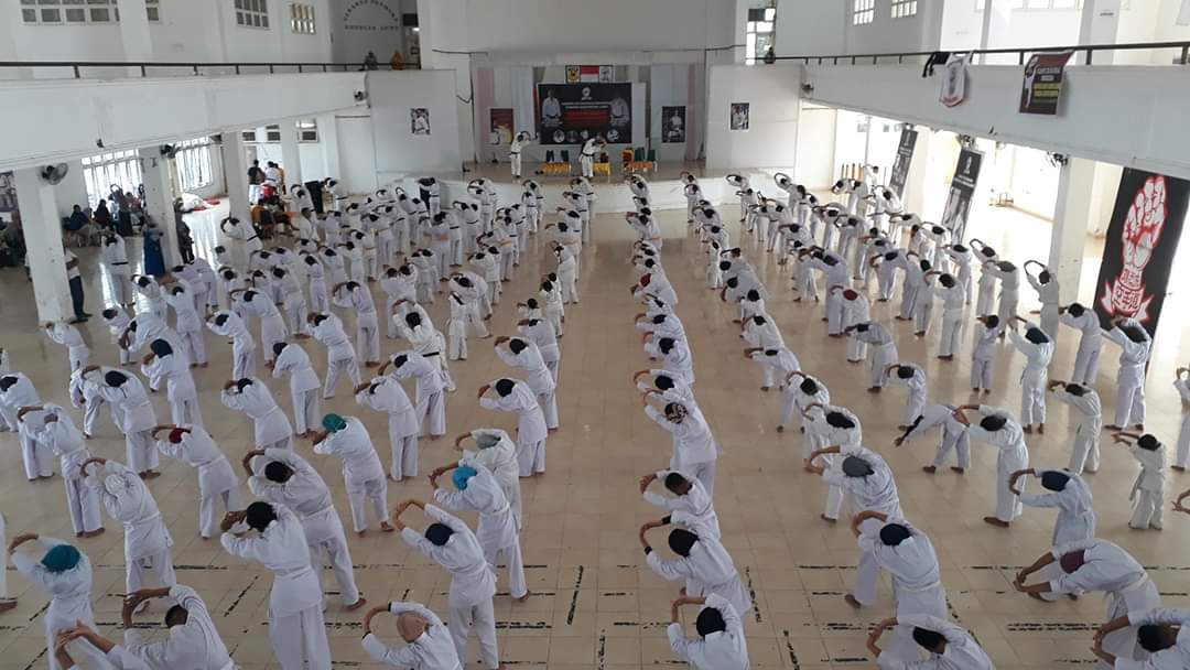 243 Karateka Gojukai Luwu Palopo Ikuti Gashuku Ujian Kenaikan Tingkat 1