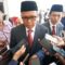 Gubernur Nurdin Abdullah saat ditemui awak media di kantor Gubernur Sulsel