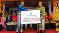 HUT Sidrap ke 676 Tahu, Gubernur NA Beri Kado Rp. 45,3 M