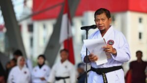 Iqbal Suhaeb Bakar Semangat Ratusan Karatedo