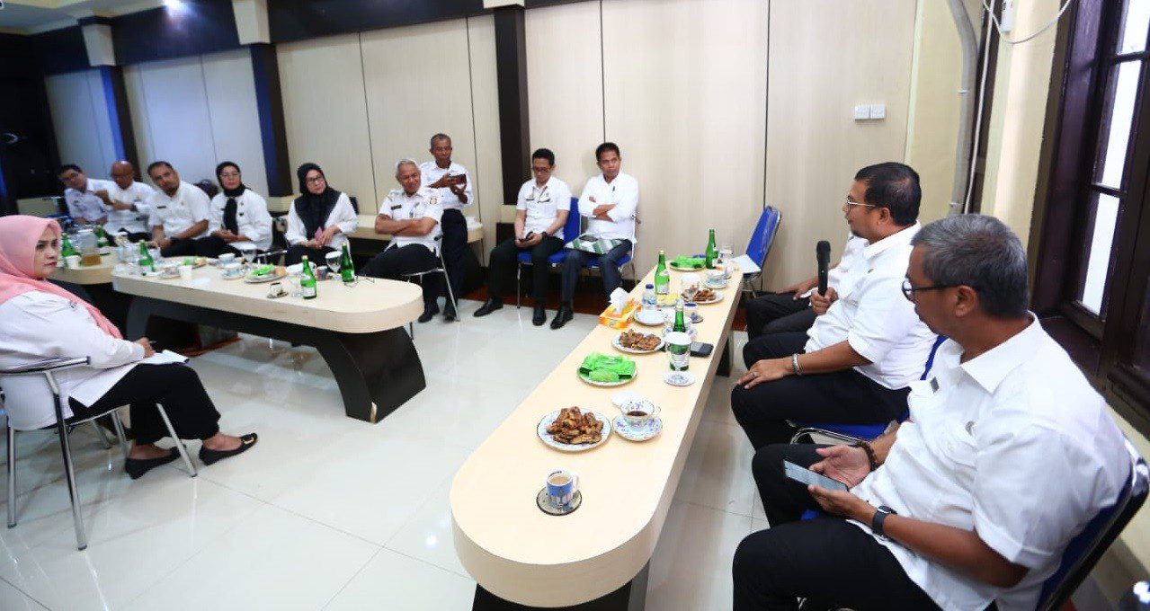 Iqbal Suhaeb Lakukan Rakor dengan Jajaran Dinas Kebudayan