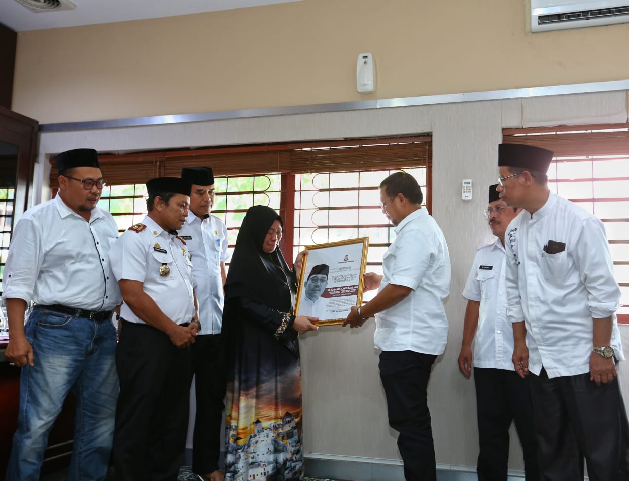 Iqbal bersama OPD se Makassar Mengenang Kepergian Ahmad Kafrawi