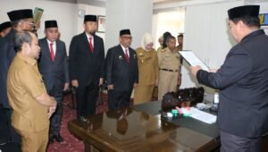 Sekprov Kukuhkan Ilham Andi Gazaling sebagai Kadis PPPA Sulsel