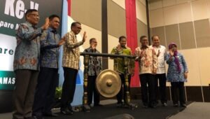 Nurdin Abdullah dan Iqbal Suhaeb Kompak Hadiri Musda IKM Parepare