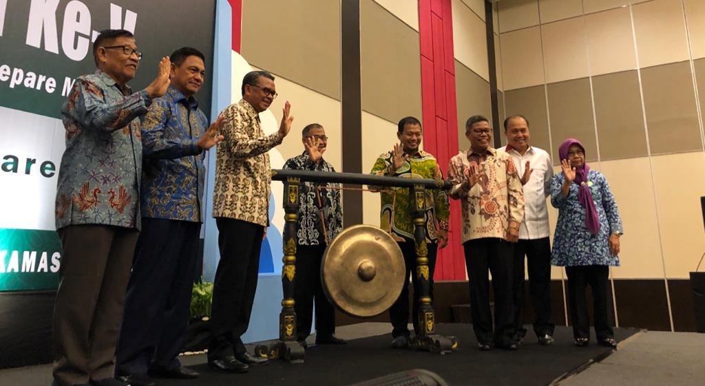 Nurdin Abdullah dan Iqbal Suhaeb Kompak Hadiri Musda IKM Parepare 2