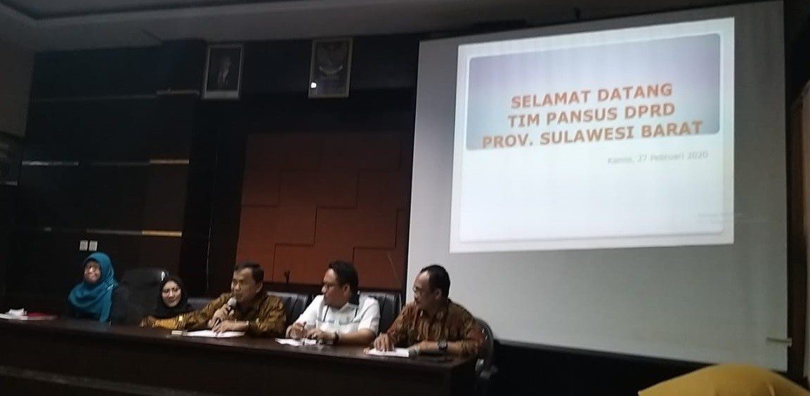 Pansus DPRD Sulbar Belajar ke P3AP2KB Terkait PUG 1
