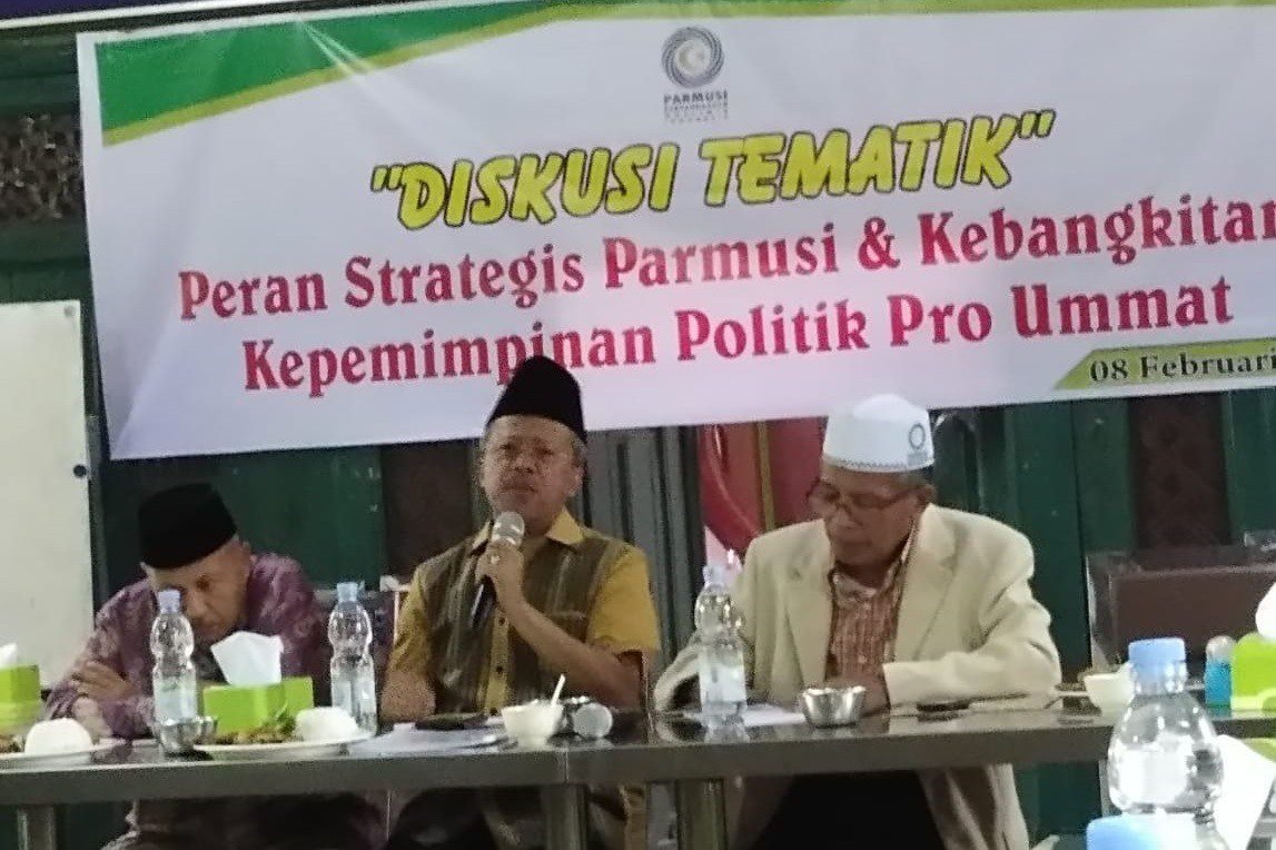 Parmusi Sulsel Gelar Diskusi Tematik Kepemimpinan Politik Pro Ummat