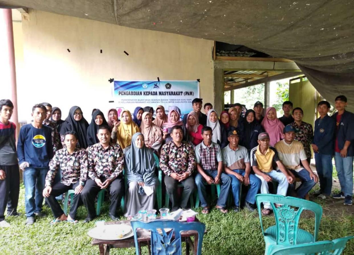 STIP Muhammadiyah Sinjai Gelar Pengabdian Masyarakat di Tellulimpoe