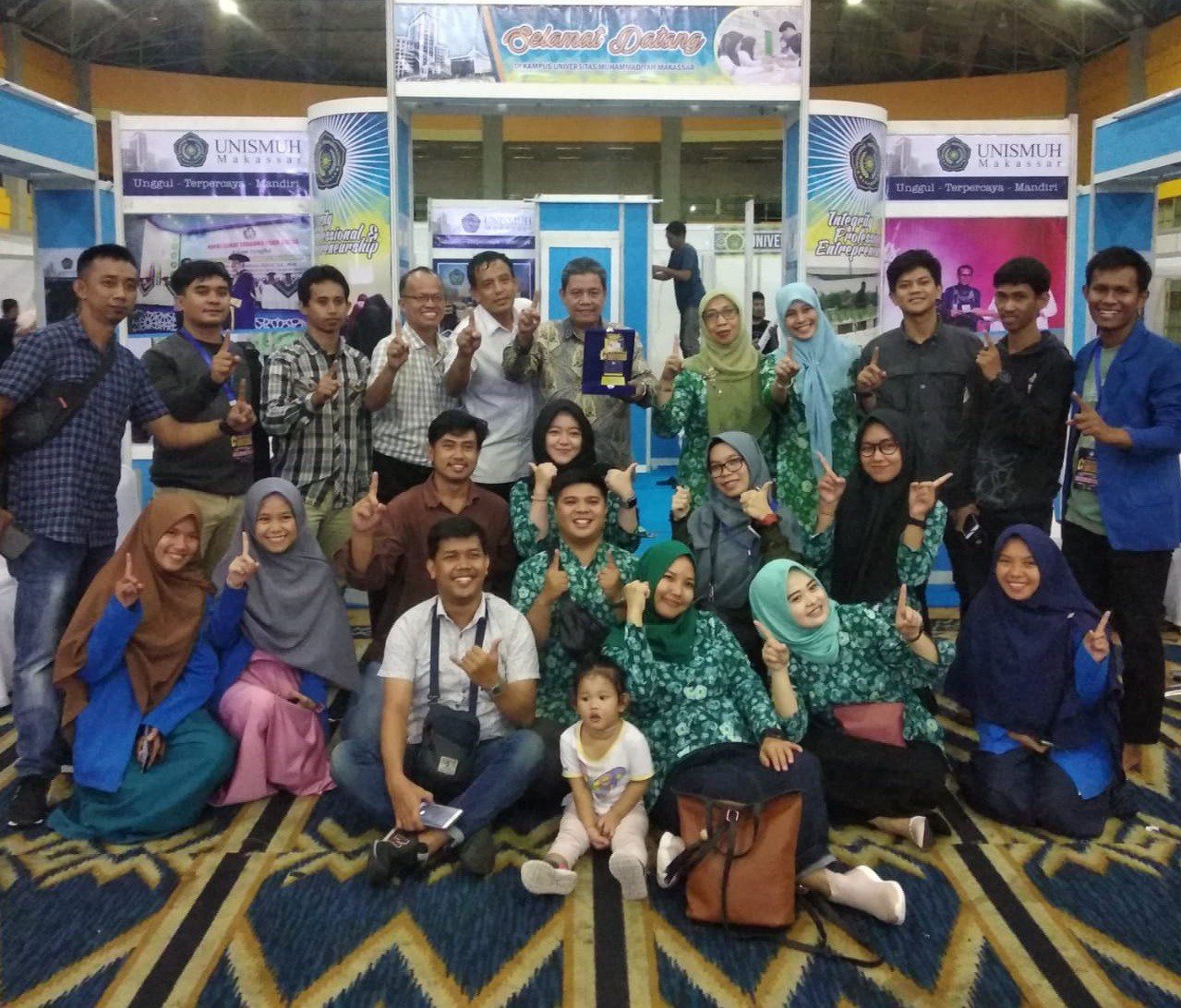 Unismuh Makassar Juara 1 Stand Terbaik Pameran Pendidikan LLDIKTI IX Sulawesi 2020