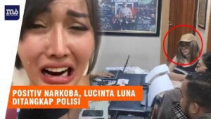 Positif Narkoba, Lucinta Luna ditangkap Polisi