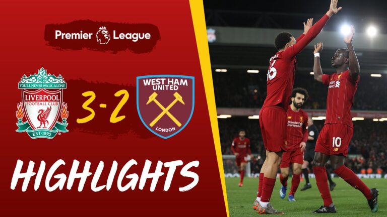 Liverpool 3-2 West Ham