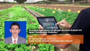 Sinergitas Agriculture 4.0 dengan Revolusi Industri 4.0 dalam Membangun Pertanian