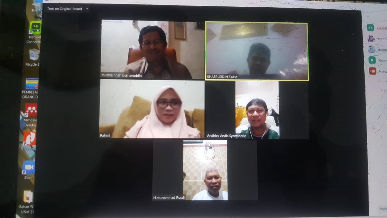 Dana Pensiun Karyawan Unismuh Makassar Dirapatkan Lewat Daring