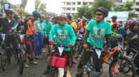 Prof Munir Mulkhan Lepas Peserta Fun Bike Kostal Unismuh & Sosialisasi Muktamar Muhammadiyah