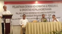 Kepengurusan PMI Rappocini Dilantik di Claro Hotel