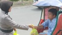 Personil Bagren dan Seksi Umum Polres Gowa Berbagi