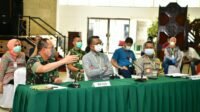 Rakor Gugas Covid-19: Gubernur Tekankan Tiap Unit yang Tergabung Bekerja Maksimal
