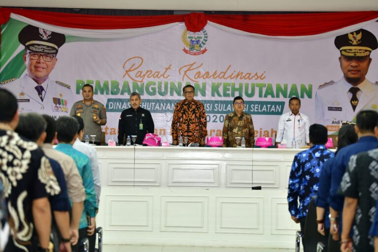 Gubernur Sulsel: Hutan Sulsel adalah Penyangga Pangan Nasional 5 Rapat Koordinasi Pembangunan Kehutanan Dinas Kehutanan Provinsi Sulawesi Selatan