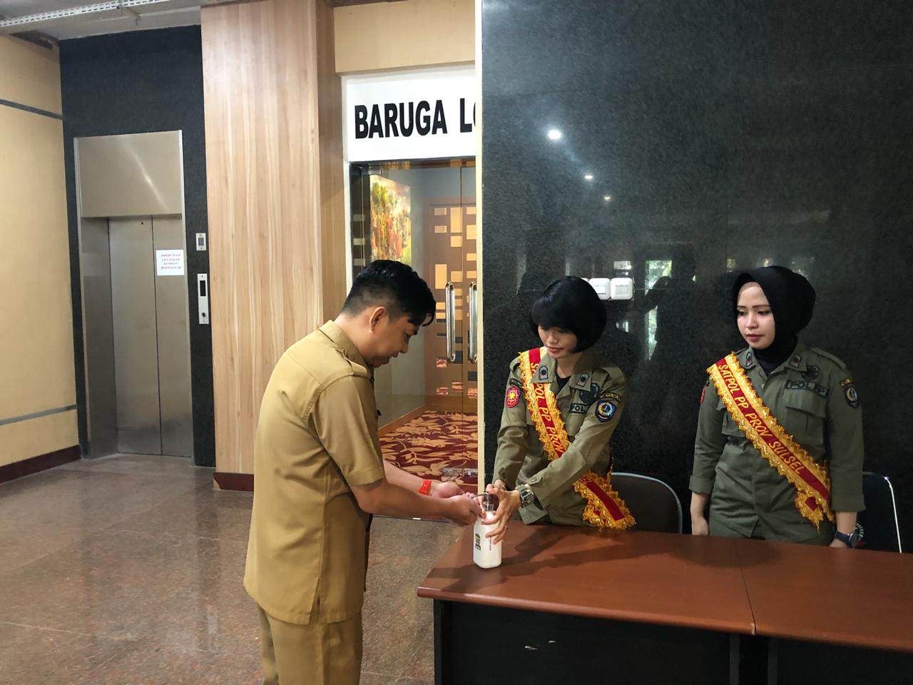 Satpol PP Sulsel 2