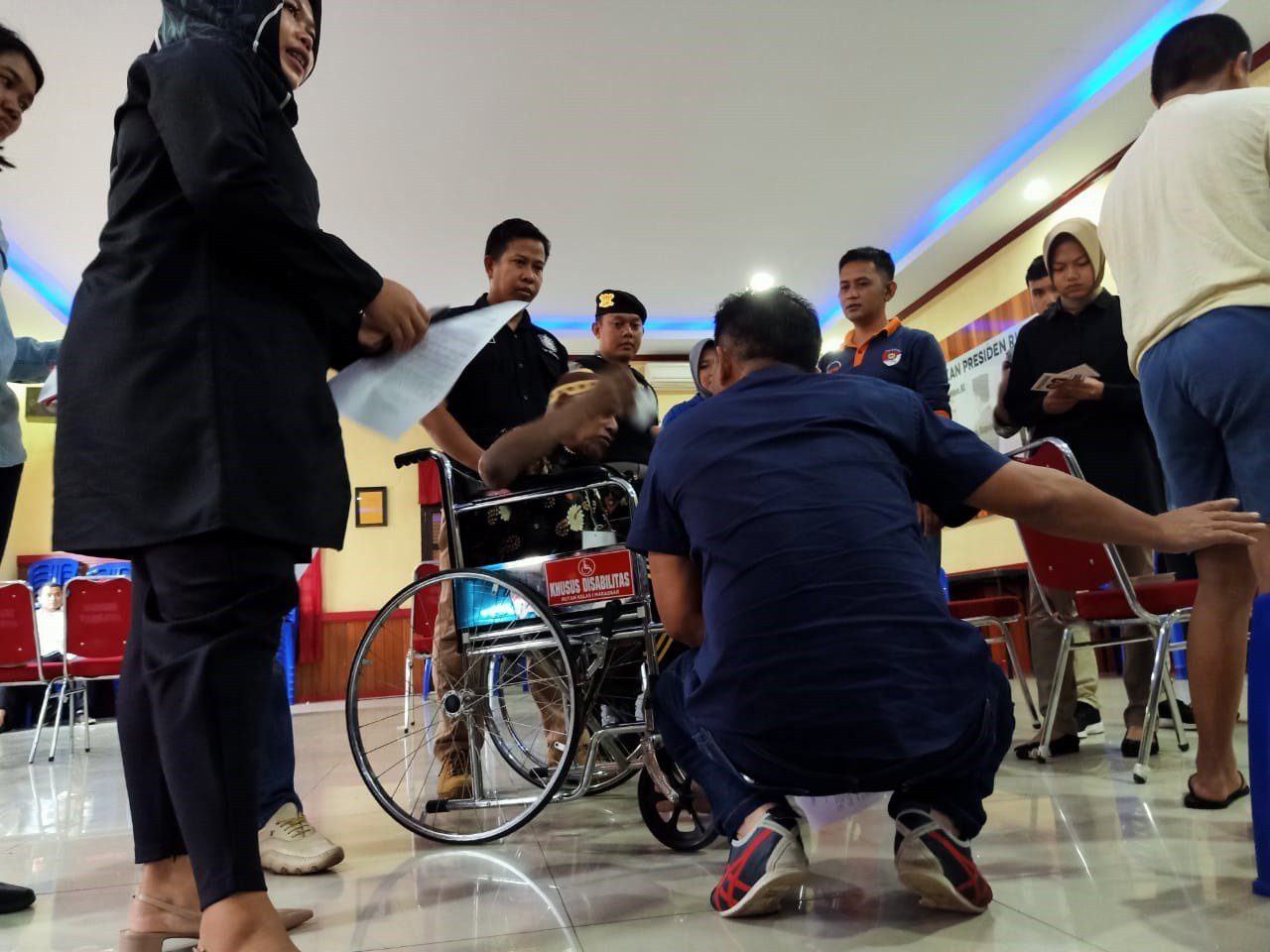 Satreskrim Polres Gowa Gelar Rekonstruksi Kasus Penganiayaan Penghuni Panti Jompo