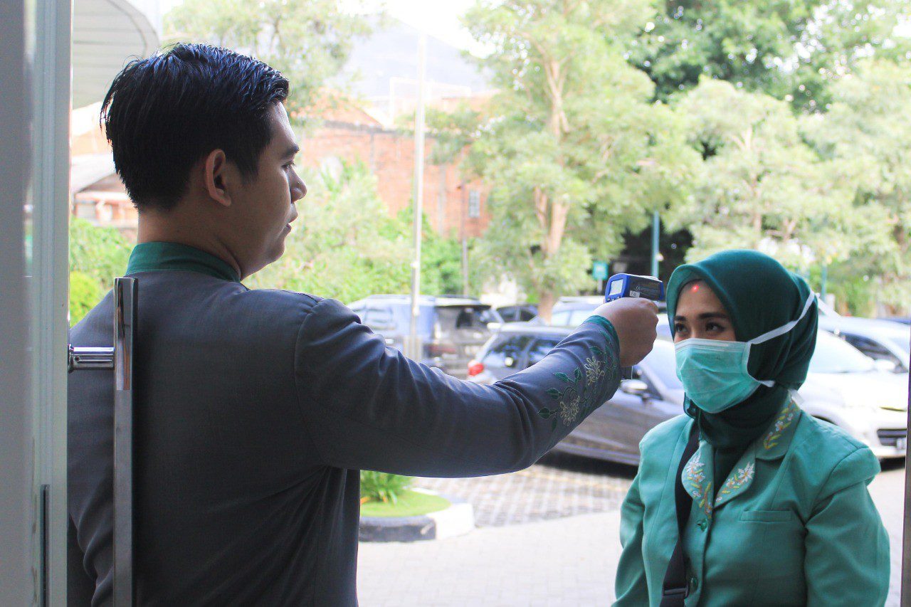 Cara Unik Pesonna Hotel Semarang Cegah Virus Corona
