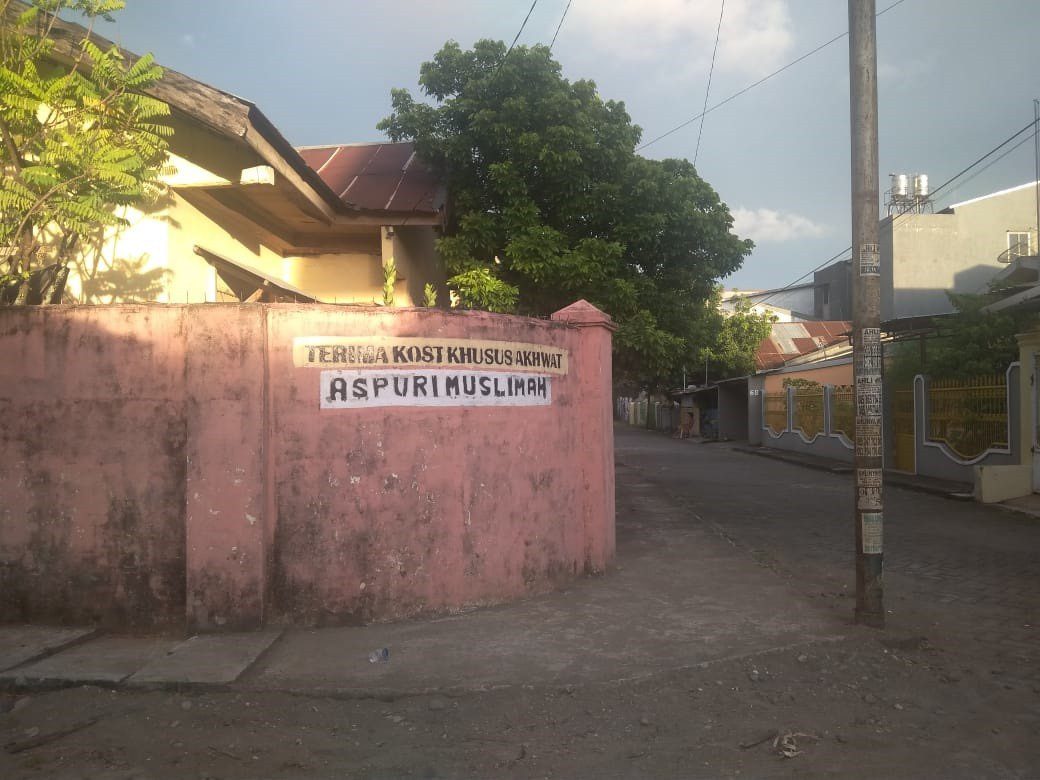 Wabah Corona Rumah Kosan Mahasiswa di Mallengkeri Makasaar Ditinggal Penghuni