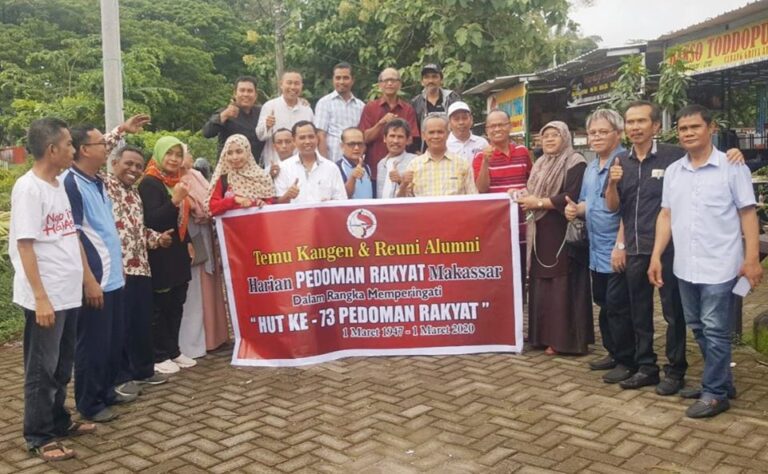 Wartawan Harian Pedoman Rakyat Dimasanya Temu Kangen dan Reuni Alumni 1