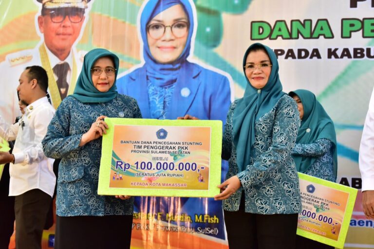 Terima Bantuan Dana Pencegahan Stunting, Ini Komentar Ketua TP PKK Kota Makassar 3 WhatsApp Image 2020 03 11 at 16.37.01
