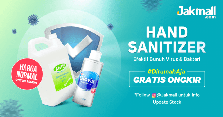 Antisipasi Virus Corona, Jakmall.com Sediakan Hand Sanitizer dengan Harga Normal 8 Hand Sanitizer dengan Harga Normal