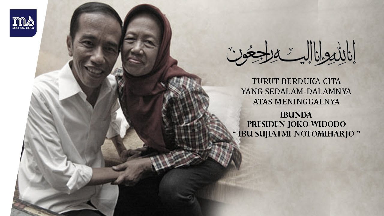 Ibunda Presiden Jokowi Meninggal Dunia