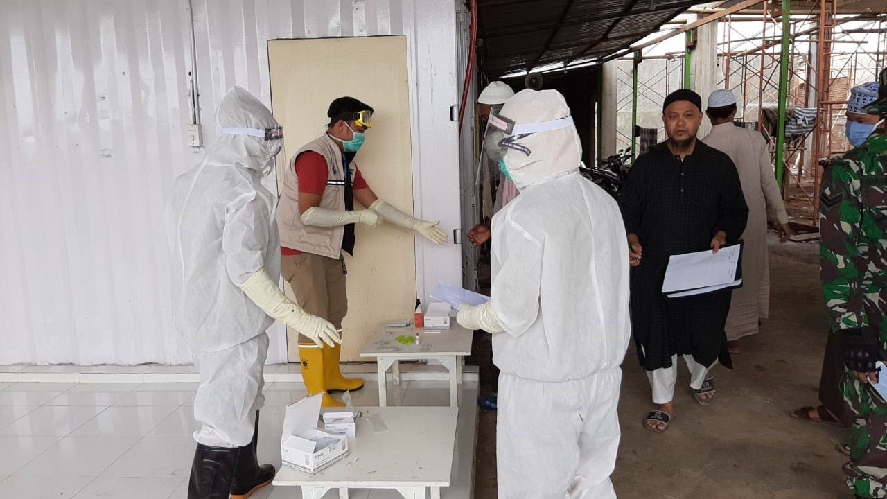 24 Jamaah Tabligh Asal India di Gowa Jalani Rapid Test
