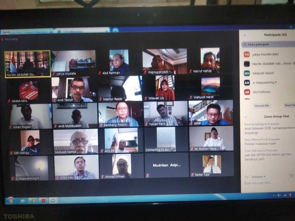 APTISI Sulawesi Siap Dukung Langkah Gubernur Sulsel Menangani Covid-19