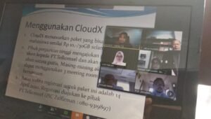 Aplikasi CloudX Telkomsel Melayani Proses Akademik PTS di Sulawesi Selama Covid-19