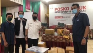 LintasArta Bantu Ringankan beban Warga Terdampak Covid 19 di Makassar