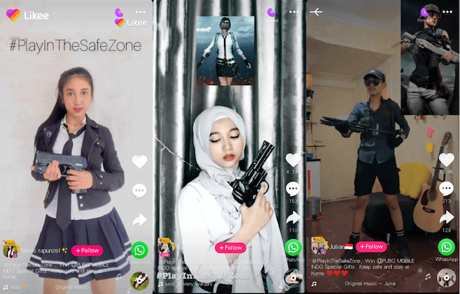 Foto 2 Likee PlayInTheSafeZone Challenge