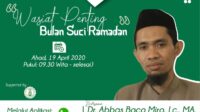 Ketua Prodi KPI Unismuh Makassar Kembali Bawakan Kajian Online di Universitas Muhammadiyah Maluku Utara
