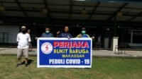 Peduli Covid-19, PERJAKA Bukit Baruga Bagikan 100 Paket Beras