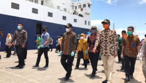 Tinjau Pelabuhan Nusantara Parepare, Gubernur pastikan Perketat Pintu Masuk Antar Daerah