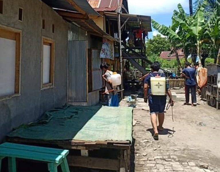 Pemuda Cilallang Takalar, Gelar Penyemprotan Disinfektan secara Sukarela 5 Pemuda Cilallang Takalar, Gelar Penyemprotan Disinfektan secara Sukarela
