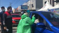 Perbatasan Makassar Diperketat, Pendatang Wajib Cek Suhu Tubuh dan Semprot Disinfektan