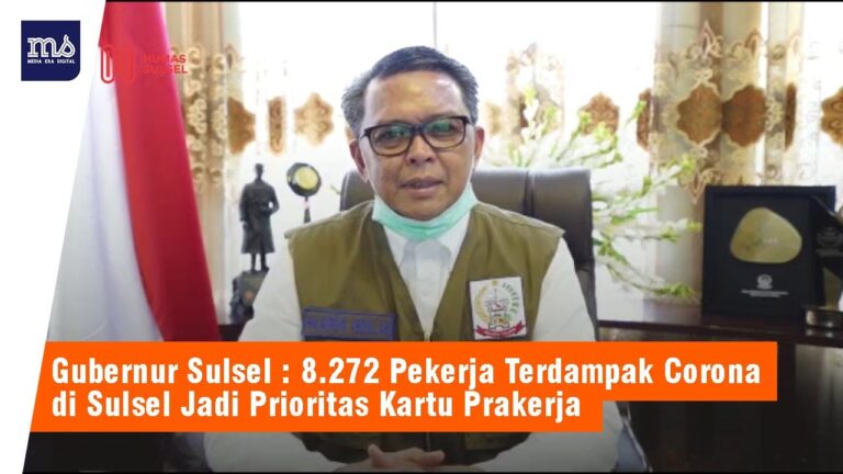 Gubernur Sulsel: 8.272 Pekerja Terdampak Corona di Sulsel Jadi Prioritas Kartu Prakerja 6 maxresdefault 17