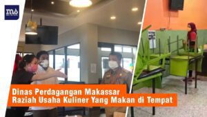 Dinas Perdagangan Makassar Himbau Pelaku Usaha Kuliner Hanya Layani Pesanan Bawa Pulang