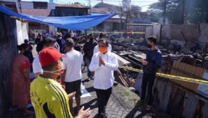 Korban Kebakaran di Rappokalling, Wagub Sulsel Pastikan Dapat Bantuan