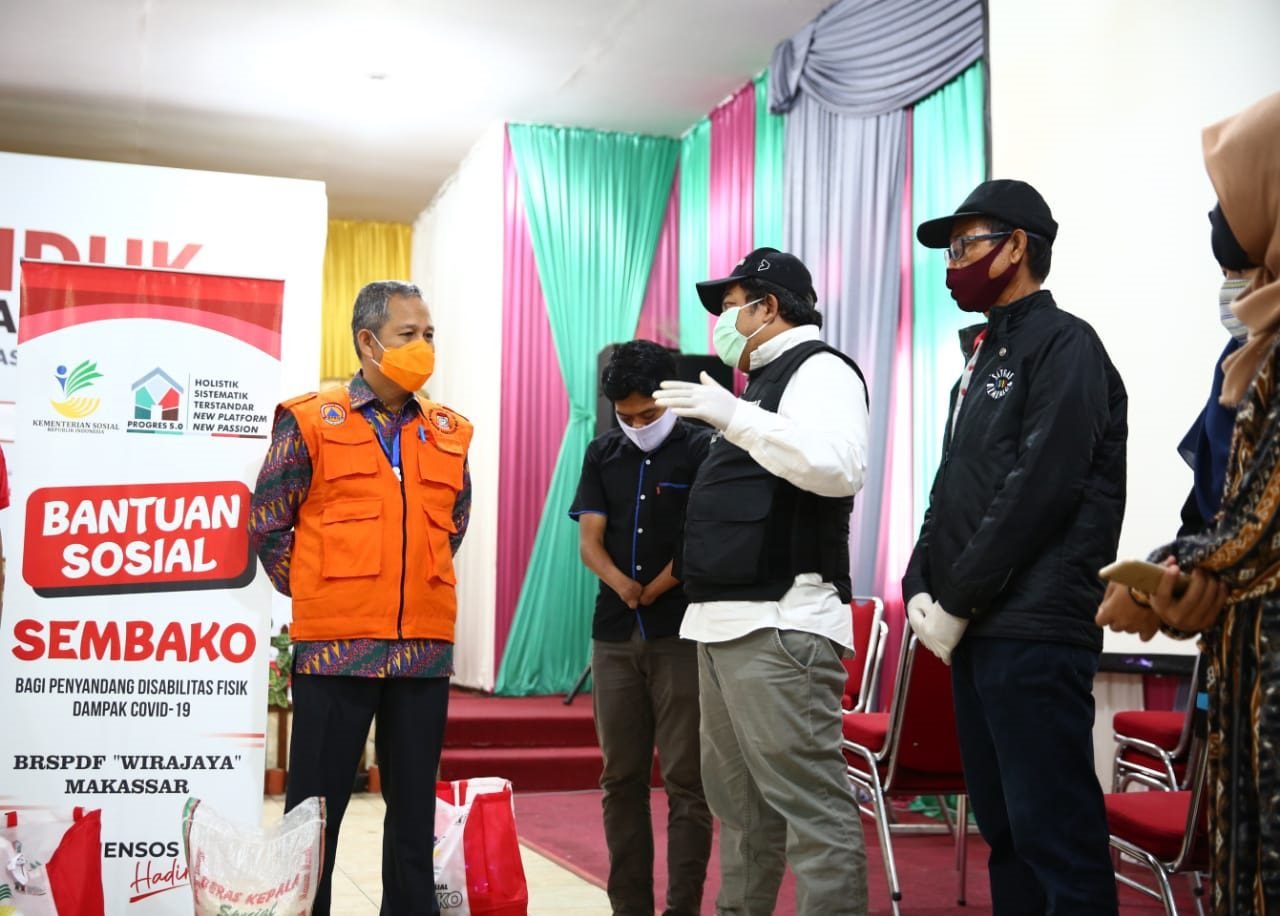 Kemensos Sasar Penyandang Disabilitas Makassar