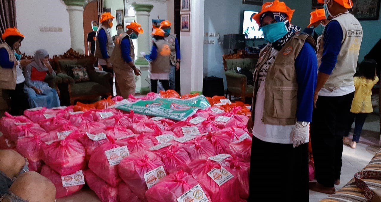 Komunitas "Birma Peduli" kembali Salurkan Sembako kepada Warga Terdampak Covid-19