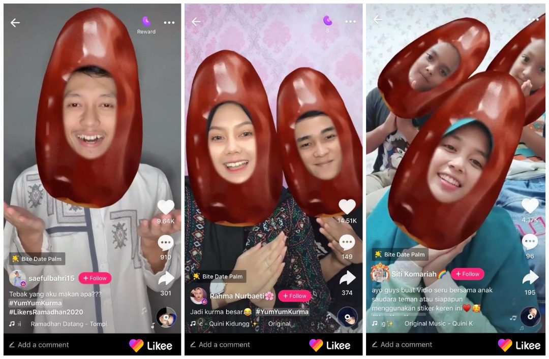 Selamat Hari Raya Idul Fitri: Kembali Suci, Yuk Tetap Terapkan Kebiasaan Baik Ini Pasca Ramadan 2 Likee YumYumKurma challenge 2