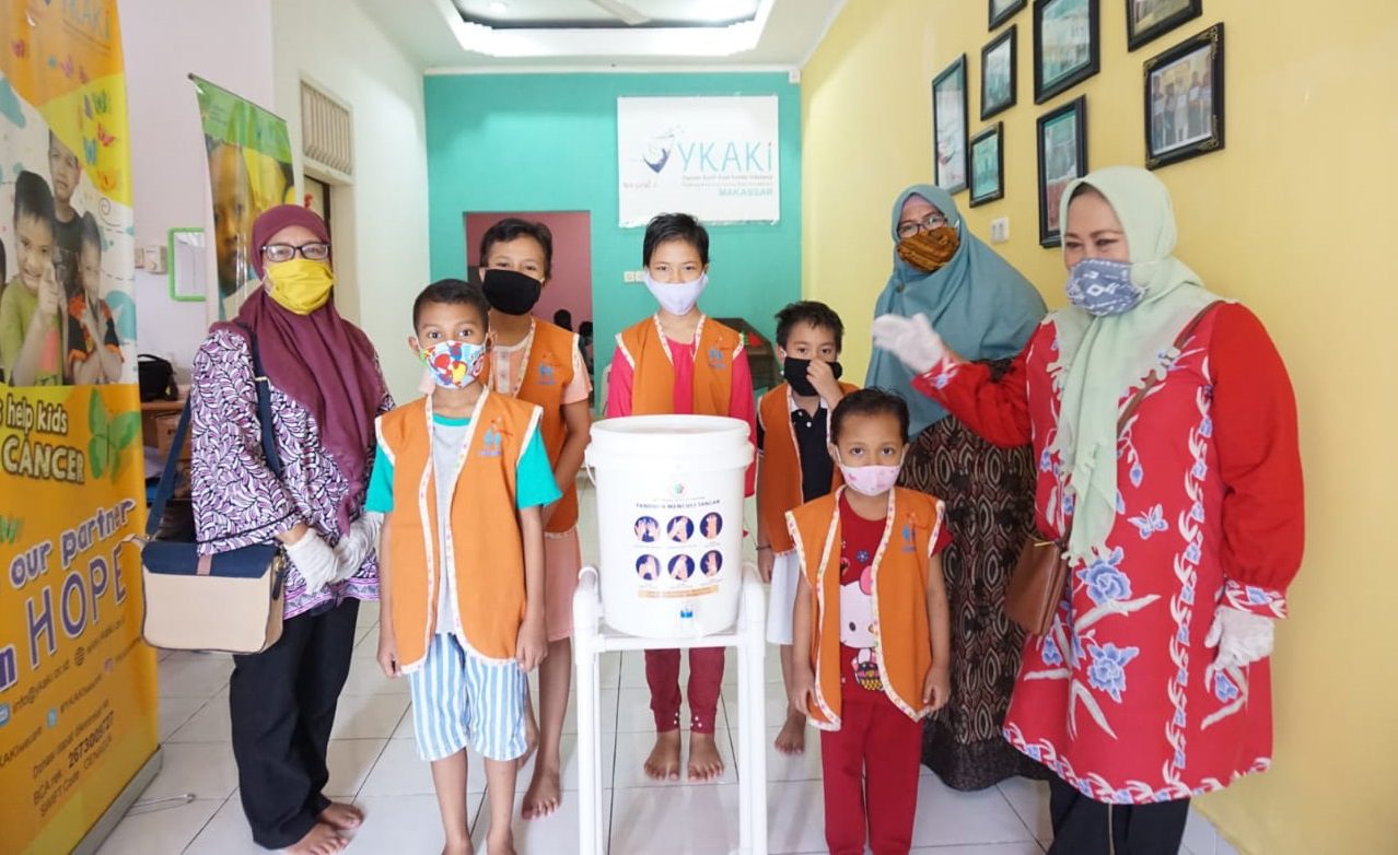MC3 Peduli Covid 19 Donasikan BASCOV 19 ke Rumah Singgah Yayasan Kanker dan RSUD Daya