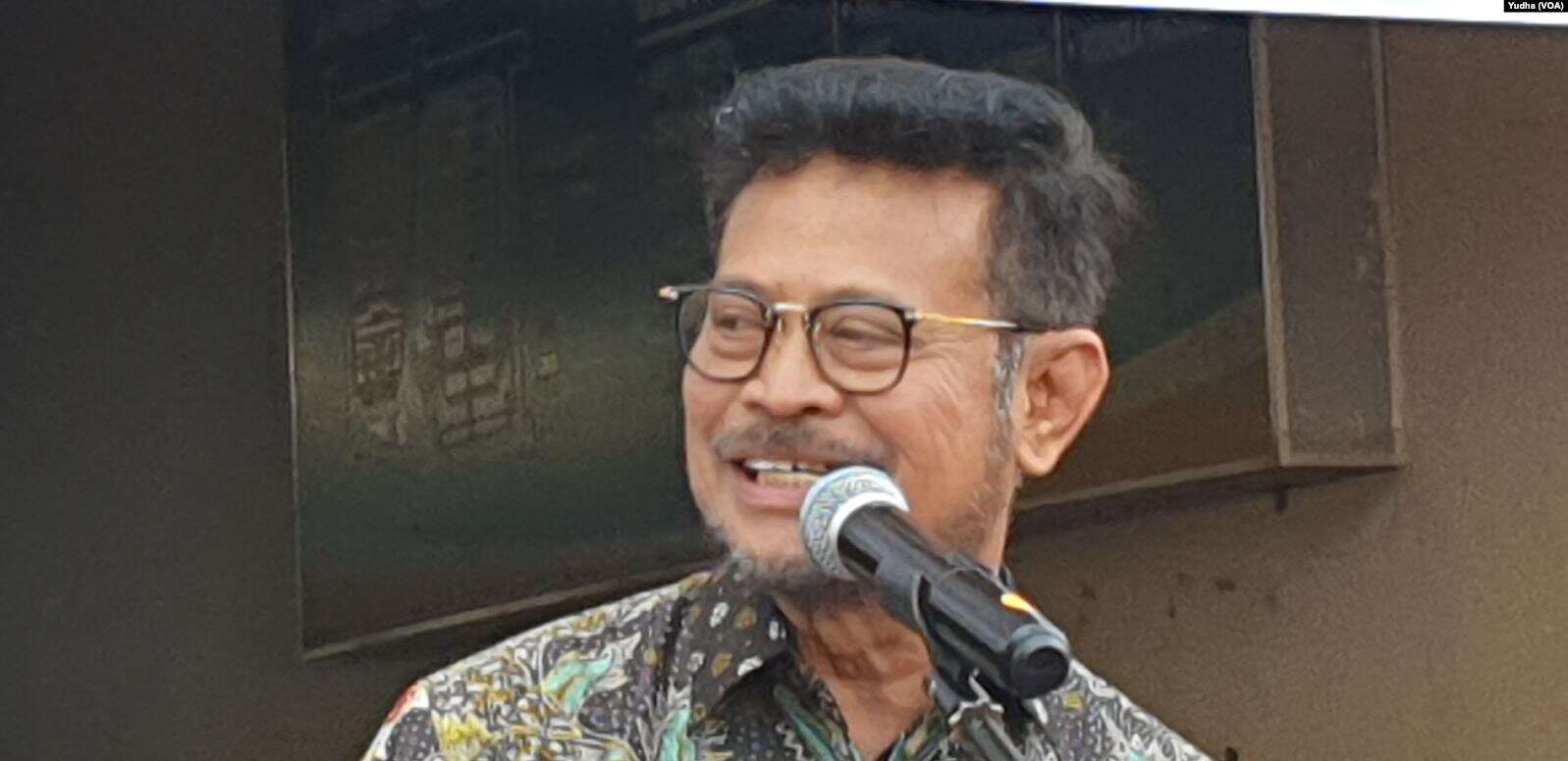 Waspadai Ancaman Krisis Pangan di Masa Pandemi Corona 4 Menteri Pertanian Syahrul Yasin Limpo saat meresmikan pasar murah bawang putih impor dan cabai di Solo Kamis 13 Februari 2020