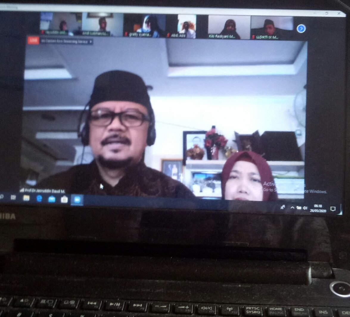 Prof Jasruddin: Halal bil Halal Virtual Ajang Silaturrahmi Bersinergi Kembangkan SDM dan Pendidikan